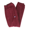 CHAMPION Pantalone Tuta Uomo Straight Hem Pants Burgundy da uomo