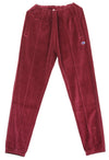 CHAMPION Pantalone Tuta Uomo Straight Hem Pants Burgundy da uomo