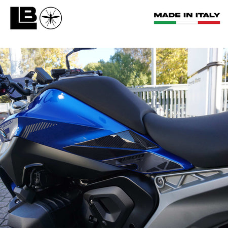 Adesivi 3D Protezioni Laterali Serbatoio moto compatibili con BMW R1300R