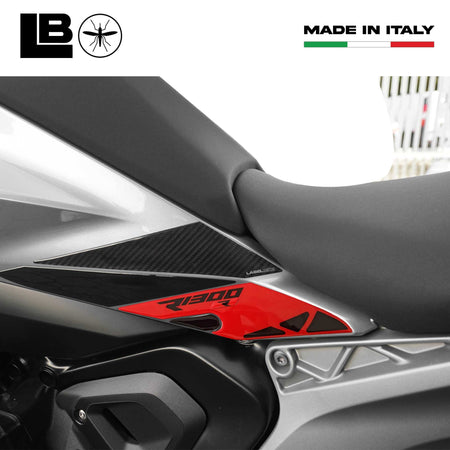 Adesivi 3D Protezioni Laterali Serbatoio moto compatibili con BMW R1300R