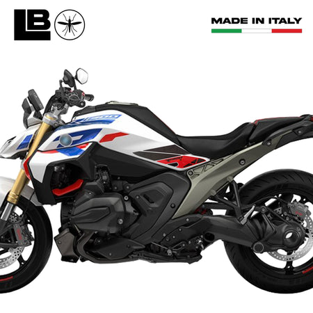 Adesivi 3D Protezioni Laterali Serbatoio moto compatibili con BMW R1300R