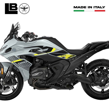 Protezioni Laterali Serbatoio moto Adesivi 3D compatibili con BMW R1300RS