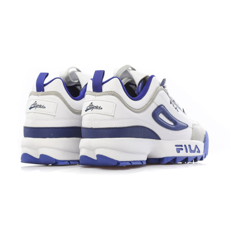 FILA X ATIPICI Scarpa Bassa Uomo Disruptor Low "the Blueprint" White/navy/grey da uomo