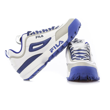 FILA X ATIPICI Scarpa Bassa Uomo Disruptor Low "the Blueprint" White/navy/grey da uomo