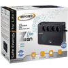 Gruppo di continuità UPS 650VA con 4 prese Line Interactive