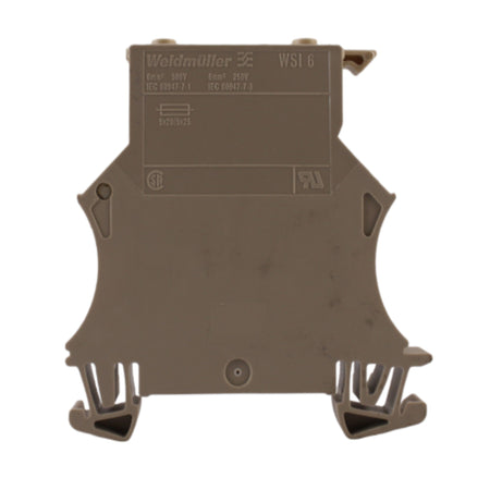 Morsetto portafusibile componibile beige 2,5mmq 1 piano 2 conduttori Weidmuller