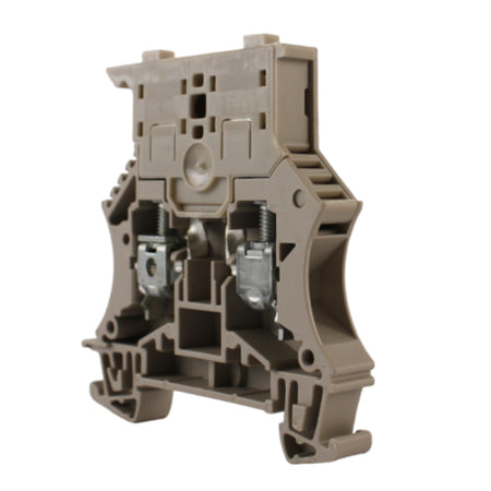 Morsetto portafusibile componibile beige 2,5mmq 1 piano 2 conduttori Weidmuller