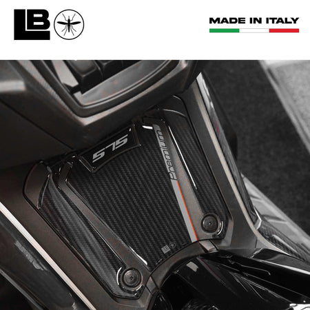 Adesivo Gel 3D Protezione Pedana scooter compatibile con Kymco Ak575 Premium