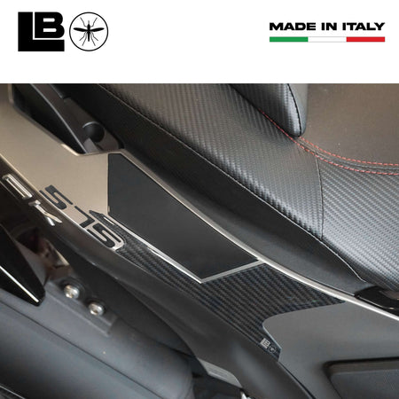 Adesivi Protezioni laterali coda sottosella compatibili con Kymco Ak575 Premium