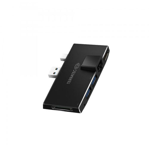 Terratec CONNECT Pro2 Cablato USB 3.2 Gen 1 [3.1 Gen 1] Type-A Nero (TERRATEC Connect Pro2)