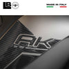 Adesivi Protezioni Laterali Tunnel scooter compatibili con Kymco Ak575 Premium