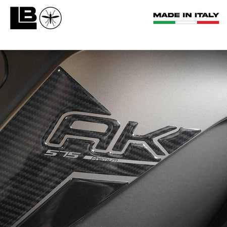 Adesivi Protezioni Laterali Tunnel scooter compatibili con Kymco Ak575 Premium