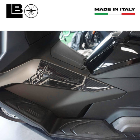 Adesivi Protezioni Laterali Tunnel scooter compatibili con Kymco Ak575 Premium