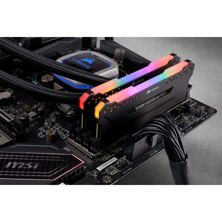 DDR4 32GB KIT 2x16GB PC 3600 Corsair Vengeance RGB Pro CMW32GX4M2D3600C18