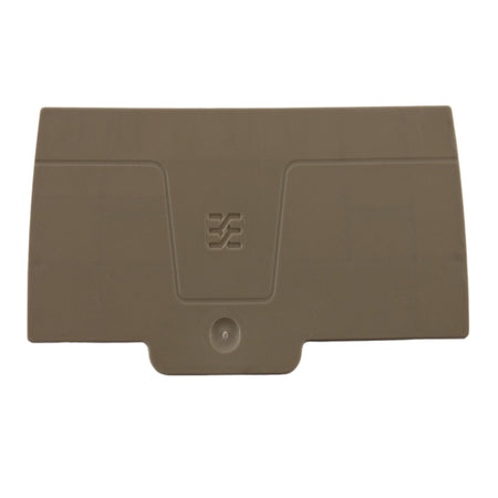 Piastra terminale beige 2,5mmq 1 piano 5 conduttori Weidmller