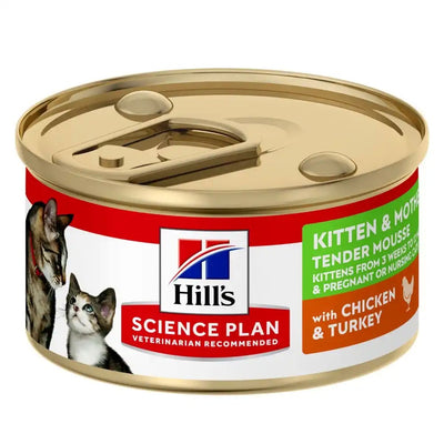 Hill's Science Plan Kitten & Mother Mousse alimento per Gatti 85gr