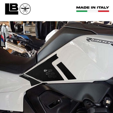 Protezioni Laterali Serbatoio moto Adesivi 3D compatibili con BMW R1300RT