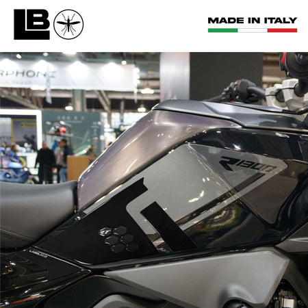 Protezioni Laterali Serbatoio moto Adesivi 3D compatibili con BMW R1300RT