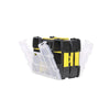 Cassetta organizer porta minuteria doppia Light in polipropilene con speciale struttura dei divisori interni