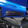 Adesivi 3D Pedane poggiapiedi passeggero moto compatibili con BMW R1300RT