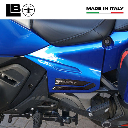 Adesivi 3D Pedane poggiapiedi passeggero moto compatibili con BMW R1300RT