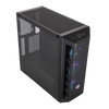 Case MasterBox MB511 ARGB- 2xCombo 2.5/3.5-5xSSD- 3x 120 ARGB fans-incl. controller-Radiator Support-Temp.Glass Side P.-NO PSU