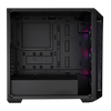 Case MasterBox MB511 ARGB- 2xCombo 2.5/3.5-5xSSD- 3x 120 ARGB fans-incl. controller-Radiator Support-Temp.Glass Side P.-NO PSU