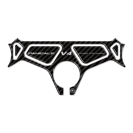 Piastra Forcella Sterzo Adesivo 3D compatibile con Ducati Panigale V4 V4S 2025