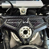 Piastra Forcella Sterzo Adesivo 3D compatibile con Ducati Panigale V4 V4S 2025