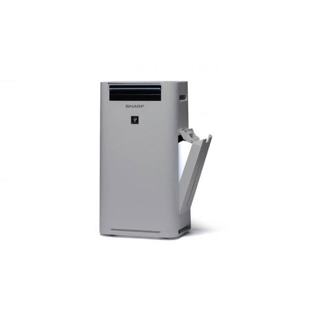 SHARP UA-HG40E-L - PURIFICATORE ARIA - FLUSSO ARIA 240 M3/H - FILTRAGGIO A 3 LIVELLI - PLASMACLUSTER - FUNZIONE UMIDIFICANTE - GRIGIO