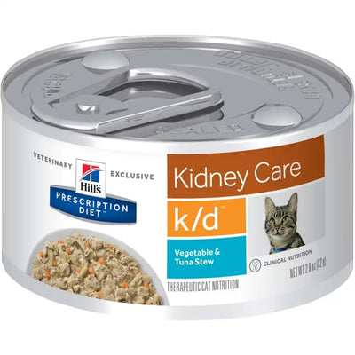 Hill's Prescription Diet K/D spezzatino con Tonno e Verdure per Gatti Adulti 82gr
