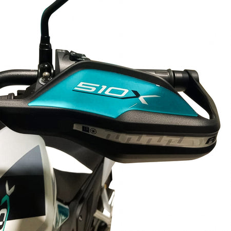Adesivi resinati Gel 3D compatibili con Kove 510X Protezioni Paramani moto