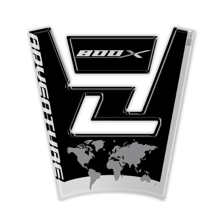 Paraserbatoio Adesivo 3D compatibile con Kove 800X Protezione resinata moto