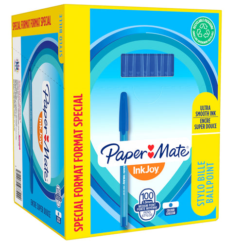 Special Pack 80+20Penna Sfera Inkjoy 100 Blu 1.0Mm Papermate