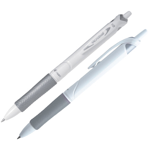 Penna A Sfera Scatto Acroball Pure White Begreen 1,0Mm Nero Pilot