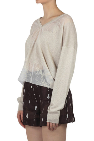 OTTOD'AME Ottod'ame - Maglia - 450410 - Sabbia da donna