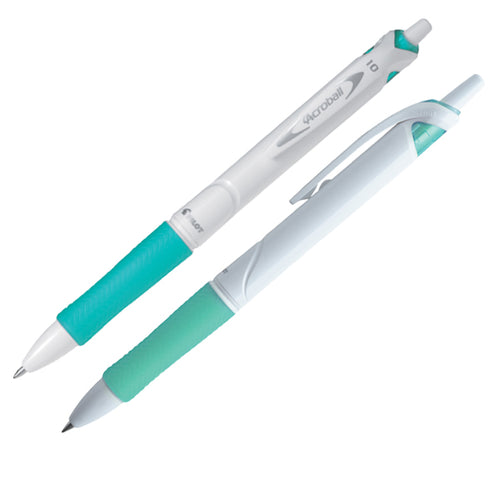 Penna A Sfera Scatto Acroball Pure White Begreen 1,0Mm Verde Pilot