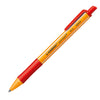 Penna A Sfera A Scatto Pointball Green Stabilo 0,5Mm Rosso