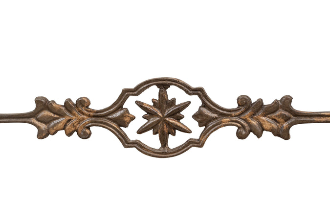 Biscottini Base Tavolo Ghisa Anticata Biscottini 71x43x71 Robusta Stabile Fatta Mano