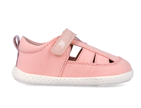 Sandali bambina rosa primi passi barefoot 19 -26 Garvalin