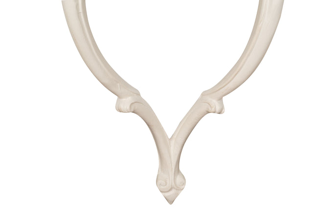 Biscottini Biscottini Consolle Legno Bianca Anticata Italiana 57x22x52 Arredo Casa Design