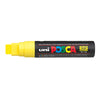 Marcatore Uni Posca Pc17K P.Scalpello 15Mm Giallo Uni Mitsubishi