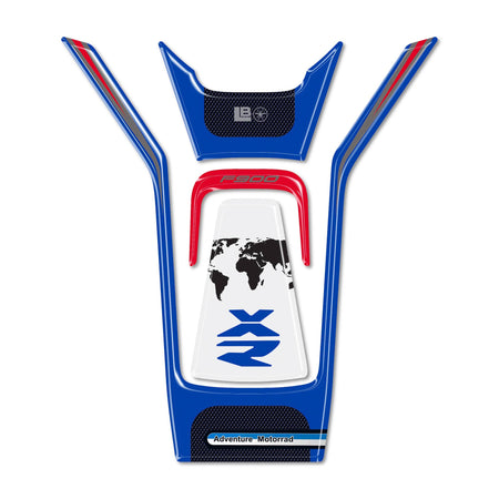 Paraserbatoio Adesivo 3D di Protezione compatibile con BMW F 900 XR Sport 2024