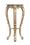 Biscottini PANCHETTO PORTAVASO IN FINITURA FOGLIA ARGENTO ANTICATO MADE IN ITALY Offerta