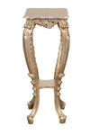 Biscottini PANCHETTO PORTAVASO IN FINITURA FOGLIA ARGENTO ANTICATO MADE IN ITALY Offerta