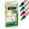 Busta 4 Marcatore Per Lavagne Bianche Edding 28 Ecoline Col. Assortiti