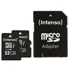 INTENSO MICRO SD UHS-I PREMIUM CON INCL SD ADAPTER 32GB CONFEZIONE DA 2 PEZZI