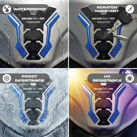 Paraserbatoio Adesivo Protezione moto compatibile con Suzuki GSX-S 1000 2025-26