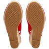 Tommy Hilfiger zeppe rosse Basic Elena Sing FW0FW04789 Sandali Tommy Hilfiger