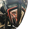Adesivi 3D Protezione Frontale Fanale moto compatibile con KTM 790 Adventure